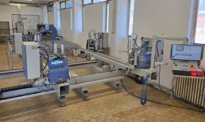 Single line 1 – Četvoroglava varilica sa CNC čistilicom Srbija